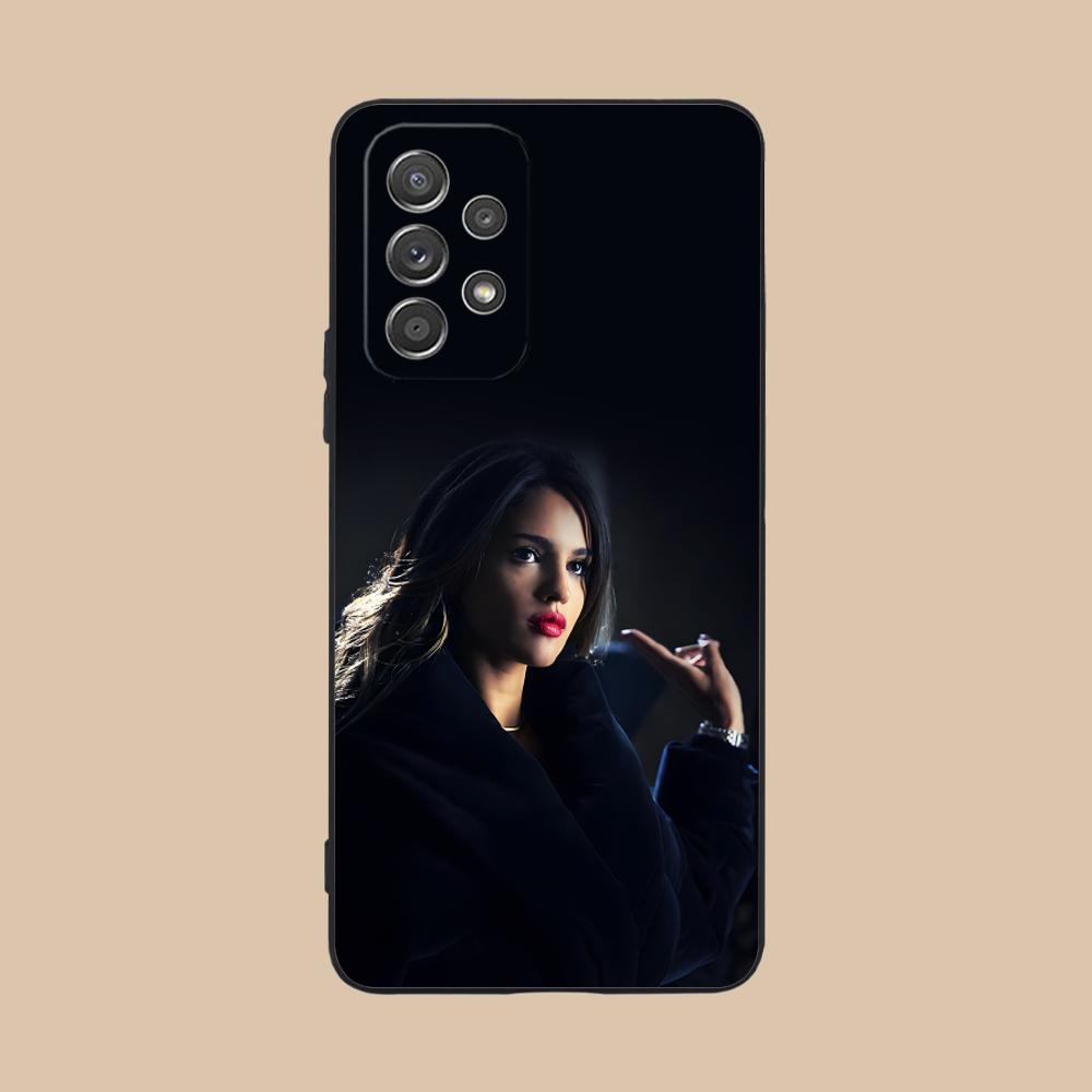 

Fashion Eiza Gonzalez Matte Mobile Phone Case for Samsung Galaxy M55 54 42 35 34 33 32 23 22 15 14 13 12 F55 5G Colorful Cover Galaxy F04