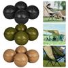 4 st Stolsstabiliserande Bollar Fötter Halkfria Picknickpall Benkåpor Universell Stol Fötter Kuddar Ersättning för Helinox Campingstol