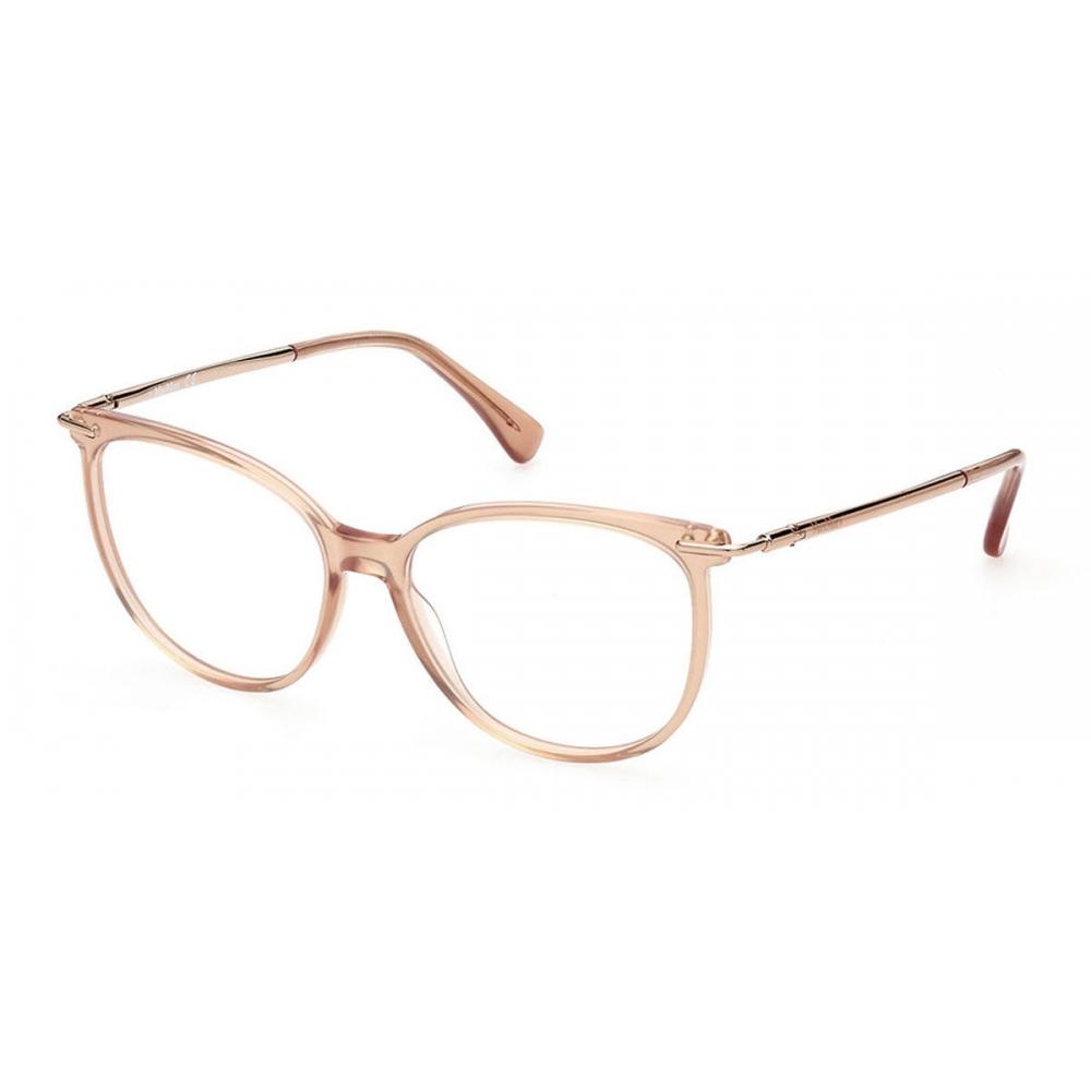 

Max Mara Mm5050 059 Women Eyeglasses Beige Brown/54