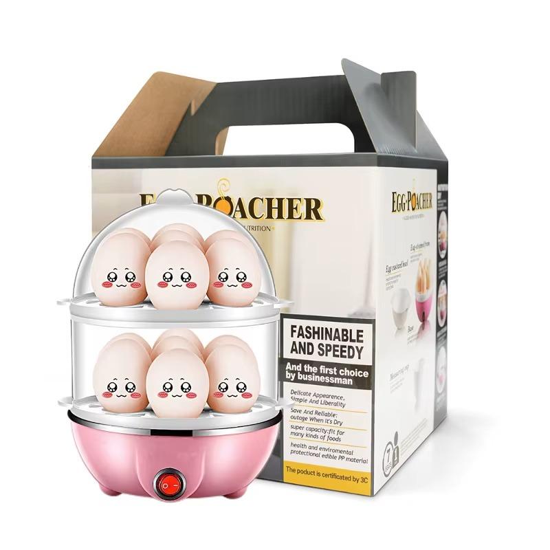 

Mini Electric Egg Steamer – One-Touch Operation, Auto Power-Off, Compact for Small Kitchens & Travel US