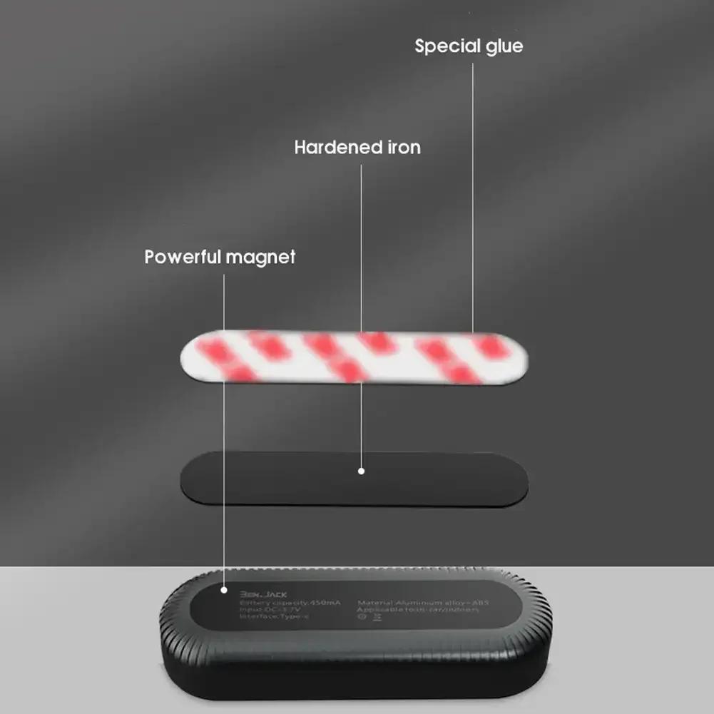 USB Charging Car Reading Light Magnetic Wireless Atmosphere Light Dome Lamp LED Night Light Interior Ceiling Light Car Styling