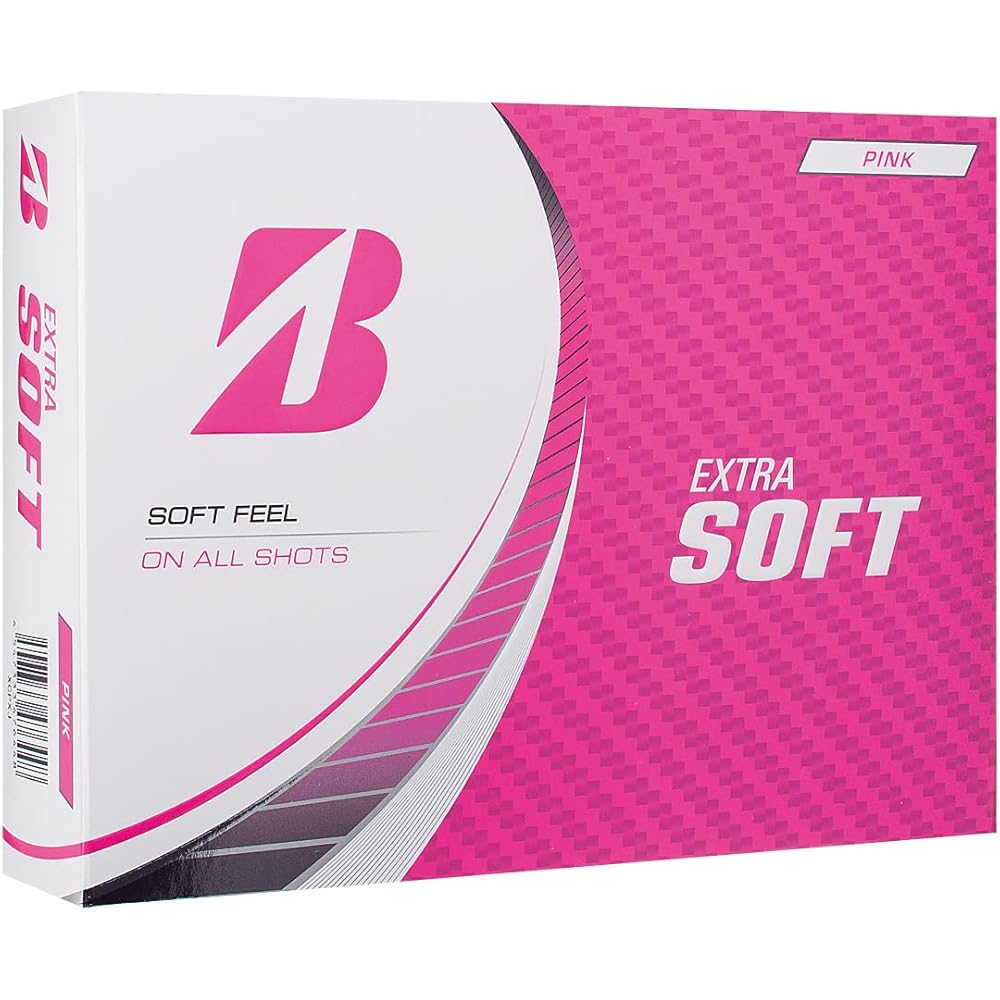 

Bridgestone Extra Soft Golf Balls 2023 Model 12 Pack Pink