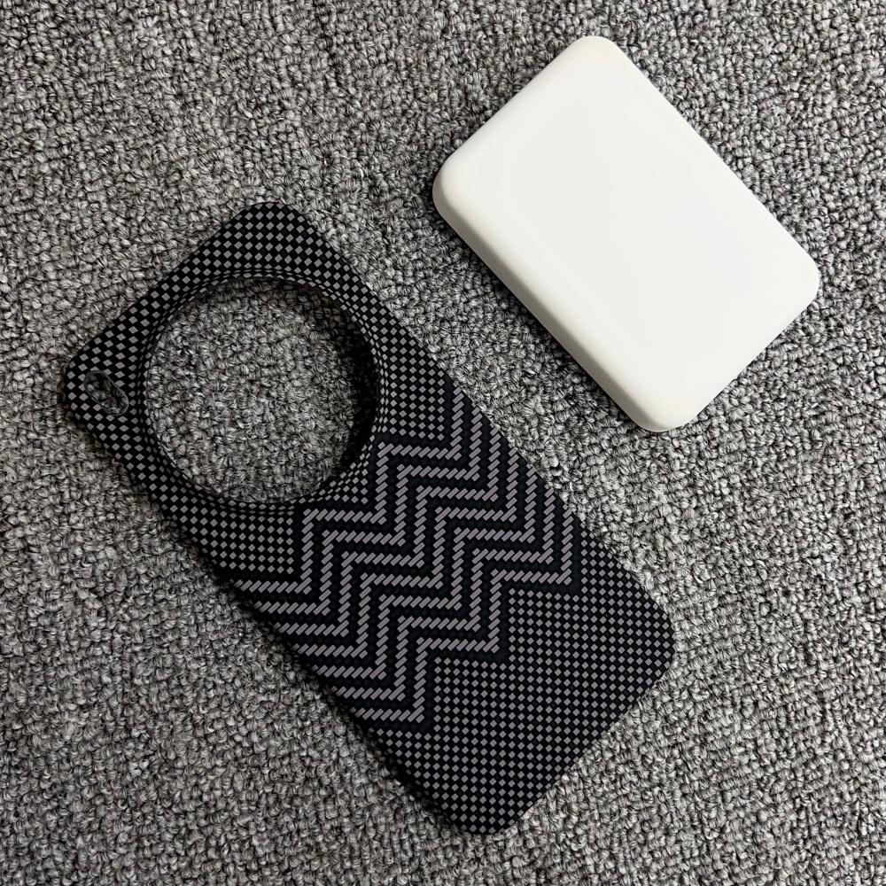 Rahmenlose Carbonfaser Kevlar PC Für Magsafe Magnetische Handyhülle Für VIVO X300 X200 Pro Mini Ultra Mode Kabelloses Lade Cover