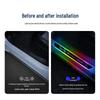 XPeng Car Luminous Door Sill Light - No Wiring Needed, Colorful LED Ambient Welcome Lights