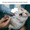 Pet Medicine Syringe Soft Tip Safe Wet Dry Use Dog Cat Tablet Feeder with Scale for Milk Water