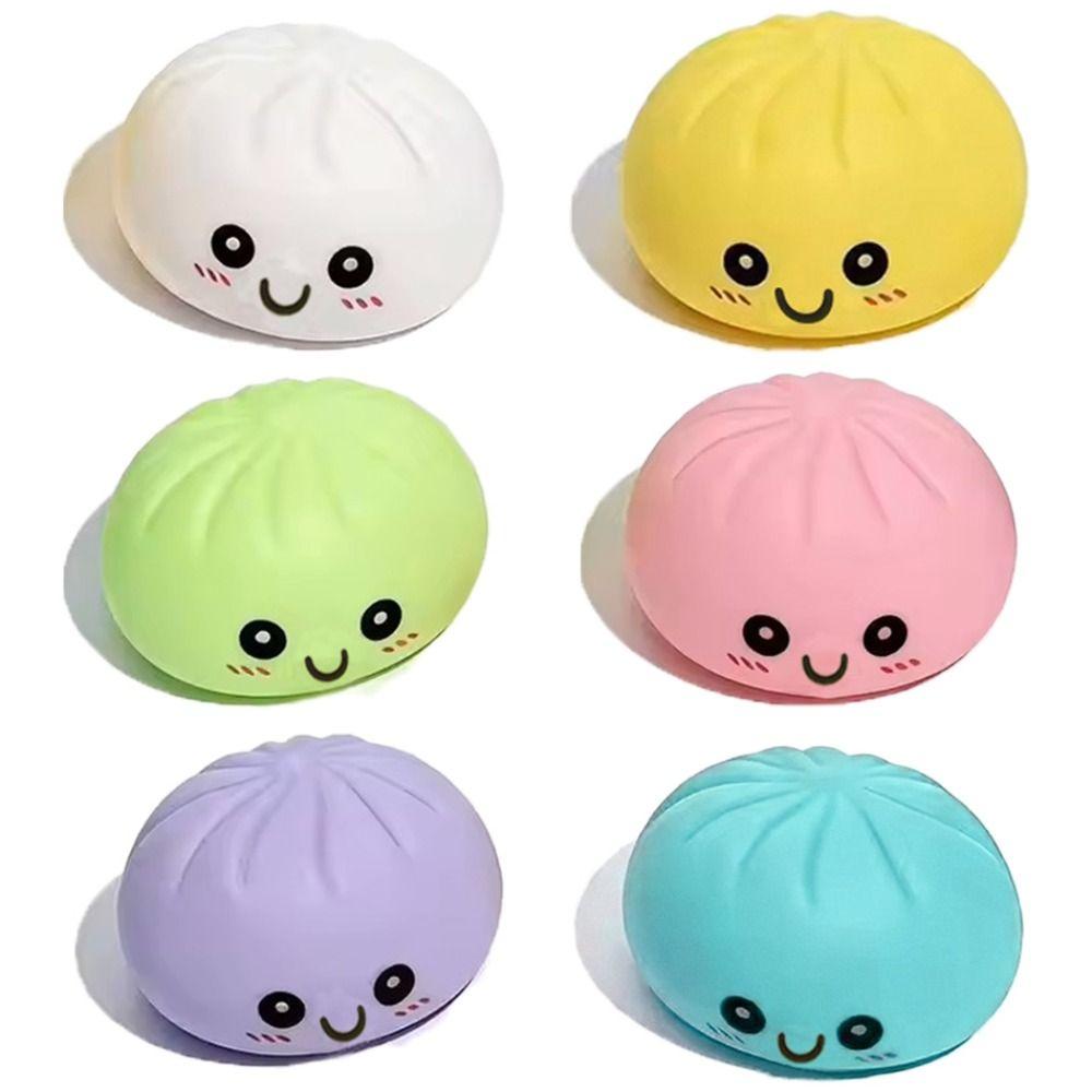 Electronic Dumpling Squishes Food Ornament Glowing Dumplings LED Bun Night Light Children Gift