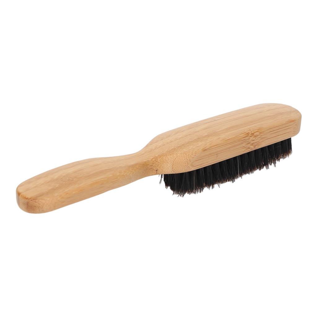 Shaving Brush Bamboo Handle Men Beard Soft Bristle Comb Styling Cleaning Tool for Hair Salon L