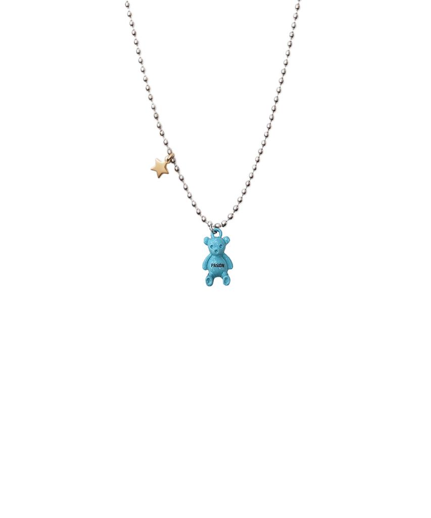 Pasion Star Bear Necklace_Mint