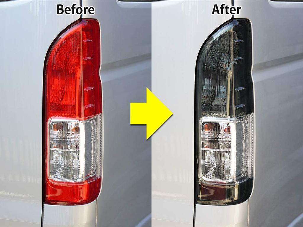 Genuine Tail Lights with Smoked Lenses for Toyota Ace Generation of TRISTAR'S Hiace/Regius (200 Series, 4th-7th Models) (Set 2)