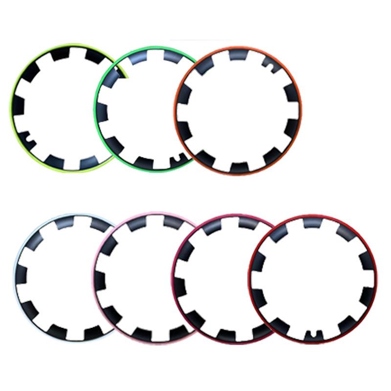Protetor de Cubo de Roda 20" para Tesla Model Y: Capa de Pneu Bicolor de Cobertura Total para Modelos 2019-2024.