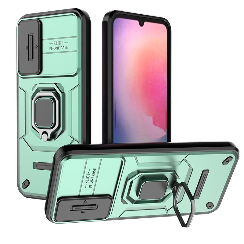 Armor Case For Samsung Galaxy A24 5G Heavy Duty Shockproof Anti-Scratch With Ring holder phone Cover