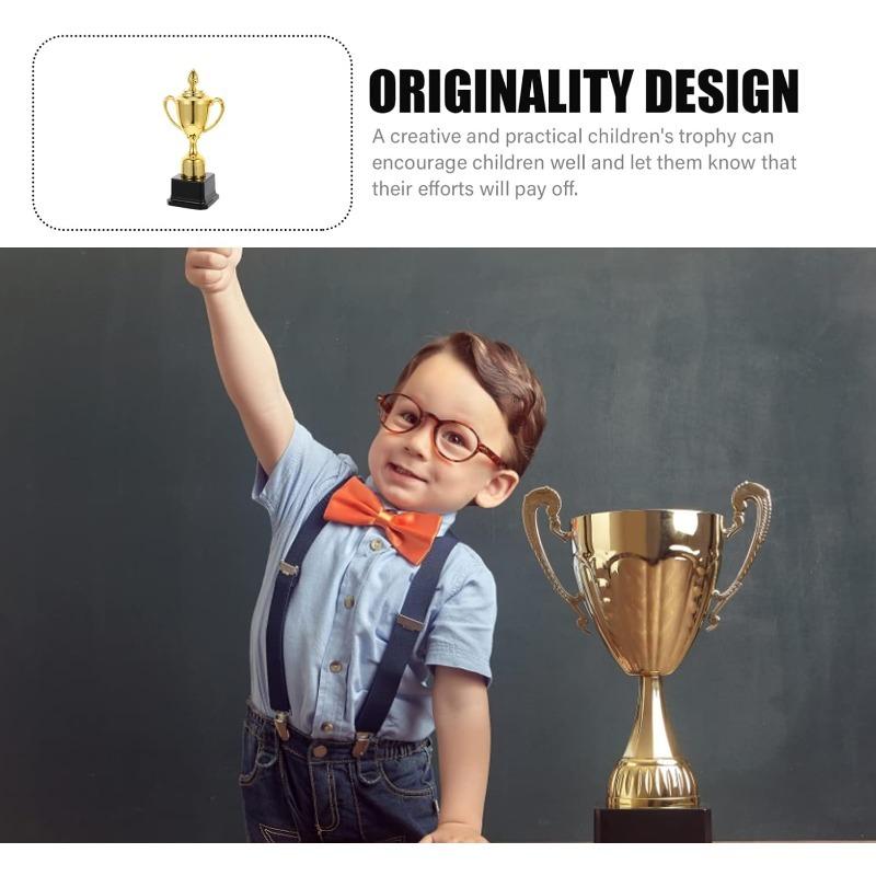 Gold Award Trophy Cup Large Trophy Props First Place Winner Award Trophies Prize Cup Toy for Party Favors Sports Event Game Rewards