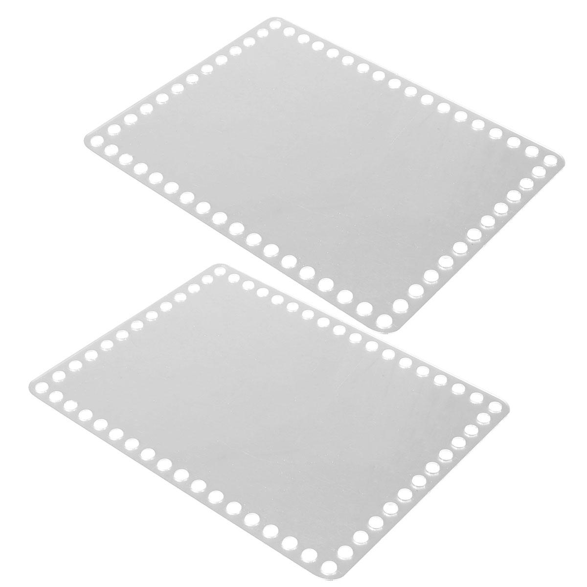 

Acrylic Bag Weaving Board Clear Transparent Square Shape Blank Crochet Basket Base Acrylic Diy Accessories Home Craft 20X15cm