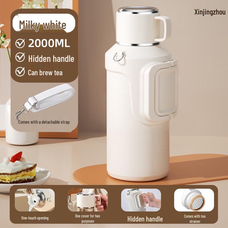 Xin Jing Zhou Large Capacity 316 Stainless Steel Insulated Kettle