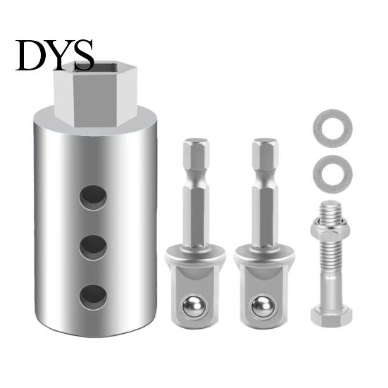 Brake Lever Jack Adapter Drill 1/2 to 1 Stainless Steel Trailer Attachment 26mm Axle Hole Heavy Duty Mount