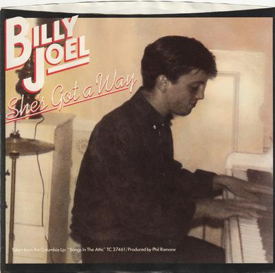 7inch Record BILLY JOEL - She's Got a Way 1802628 Columbia 1981 Canada Rock Used
