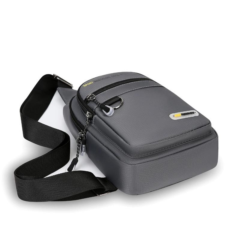Casual Men's Shoulder Bag,made of Durable Oxford Fabric,suitable for Outdoor Sports Chest Bags,commuting To Work,daily Outings