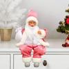 Santa Claus Doll Christmas Decoration Collectible Stuffed Scene Figure Xmas Tree
