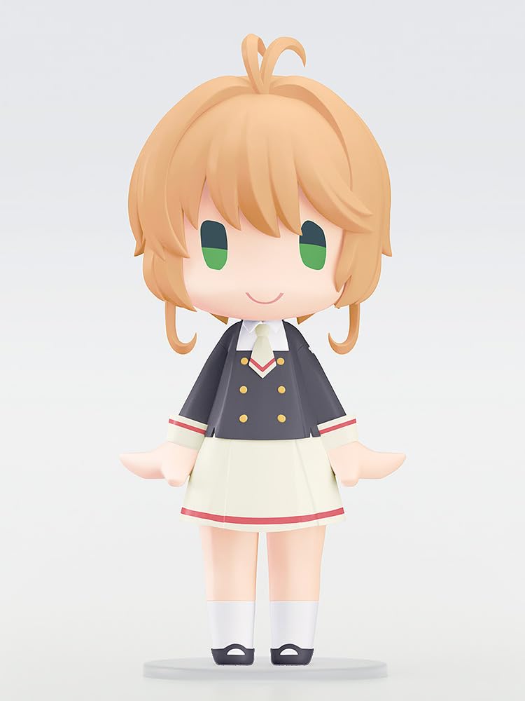 Good Smile Company GOOD SMILE Cardcaptor Clear Card Arc Sakura Kinomoto Tomoeda Junior High School Uniform Plastic Painted Movable Figure HELLO!