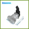 1 Set Fuel Door Lock Cylinder W/Keys for Toyota Tacoma for Toyota Tundra Fuel Tank Lock Cylinder Fuel Filler Lid Door Gas Lock Cylinder 69058-35140