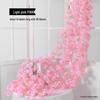 Artificial Cherry Blossom Vine - Silk Flower with 45 Rose Buds for Ceiling or Wall Hanging Decoration
