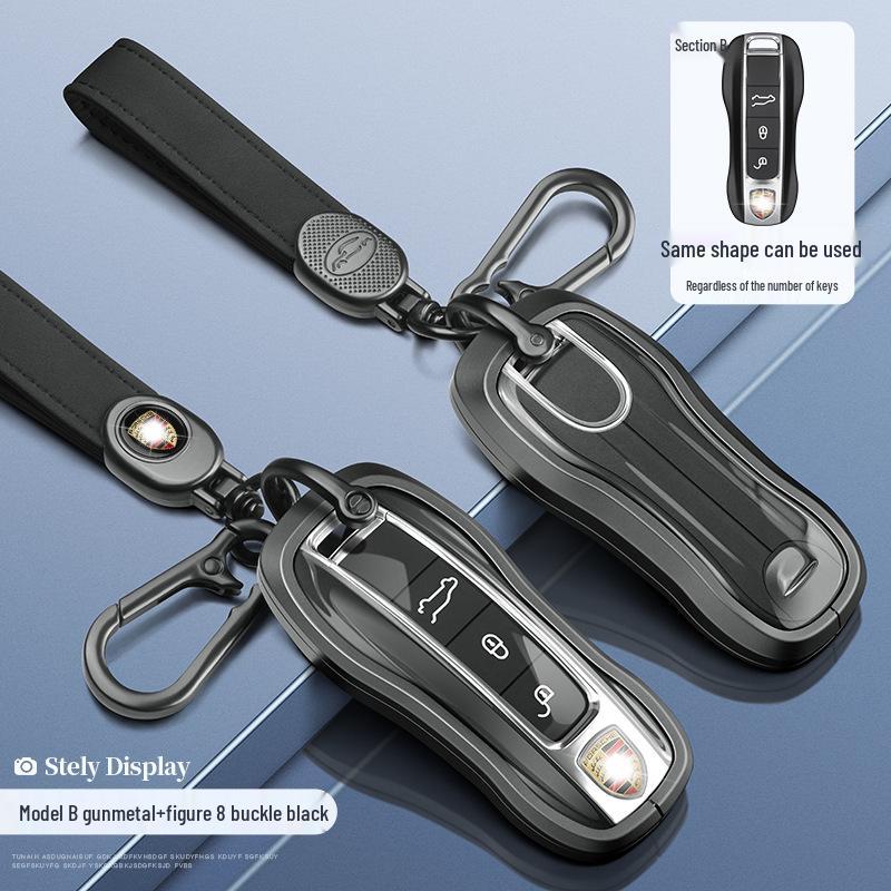 Porsche Key Case Shell for Panamera, Cayenne, Macan, 911