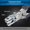 Dongxun PVC Round Hole Punch Pliers for ID, Car Wash, and Membership Cards