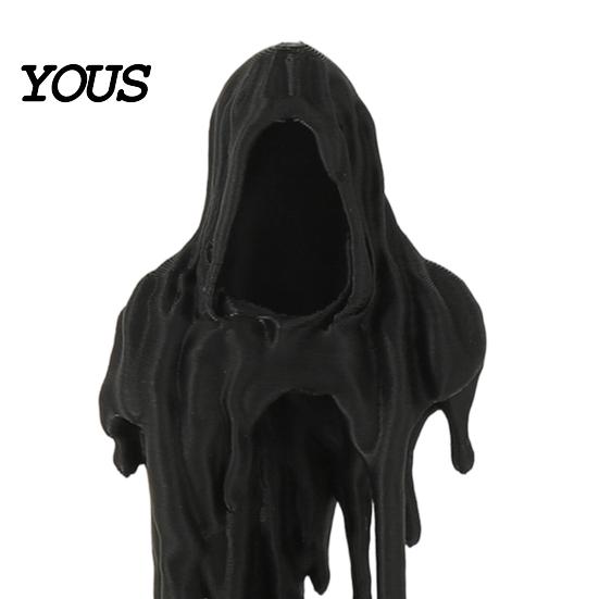 Desk Decoration 3D Printed Grim Reaper Statue Decor, Halloween Figurine, Cute & Spooky PLA Material Toys Ornament, Home Office Shelf Decor