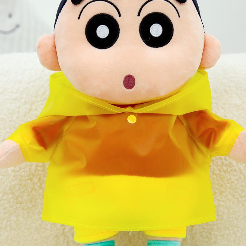 Raincoat Crayon New Doll Plush Toy Transforms Turtle Crocodile Lobster Penguin Doll