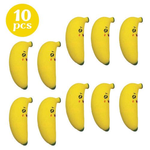 Fruit Squishy Toy Watermelon Strawberry Banana Anti-Stress Squeeze Toys Super Soft Slow Rise Reduce Pressure Birthday Favor Gift