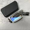 1PCS Compact Metal Folding Glasses Easy To Carry Unisex Unique Design Trendy Accessory Gift