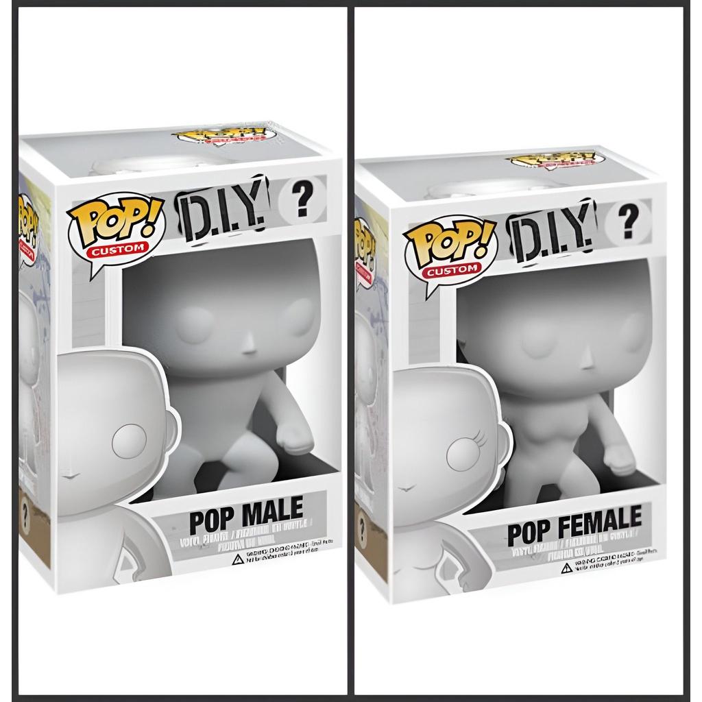 Pop Diy Male Female Figures For Customization And Personalization
