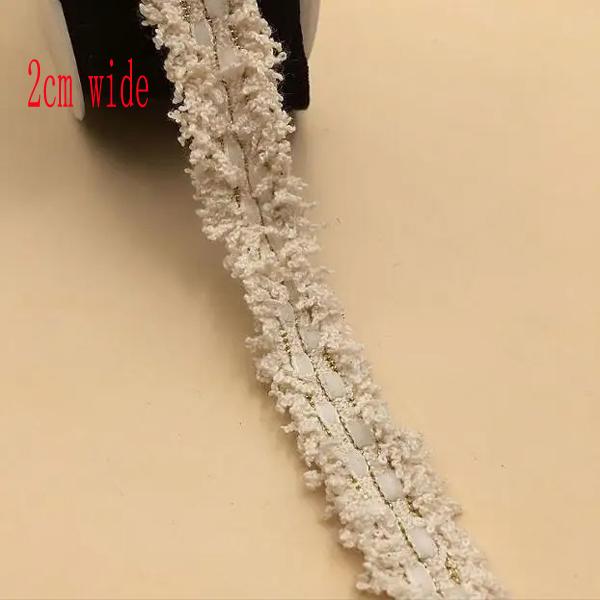 

5 ярдов, разнообразные изысканные кружевные бежевые цвета с бахромой, одежда, пальто, манжеты по бокам, юбка, брюки, кружевные аксессуары 5 Yards