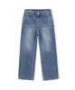 BROWNYARD W 5P Straight Denim, Mid Blue