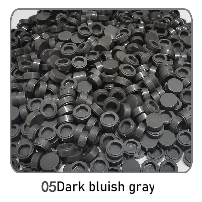 

Non-Toxic 1000Pcs Diy Pixel Art Bricks1X1 Round Tile Building Blocks Compatible With98138Bulk Anime Figure Assemble Toys Gift For Children 1000pcs
