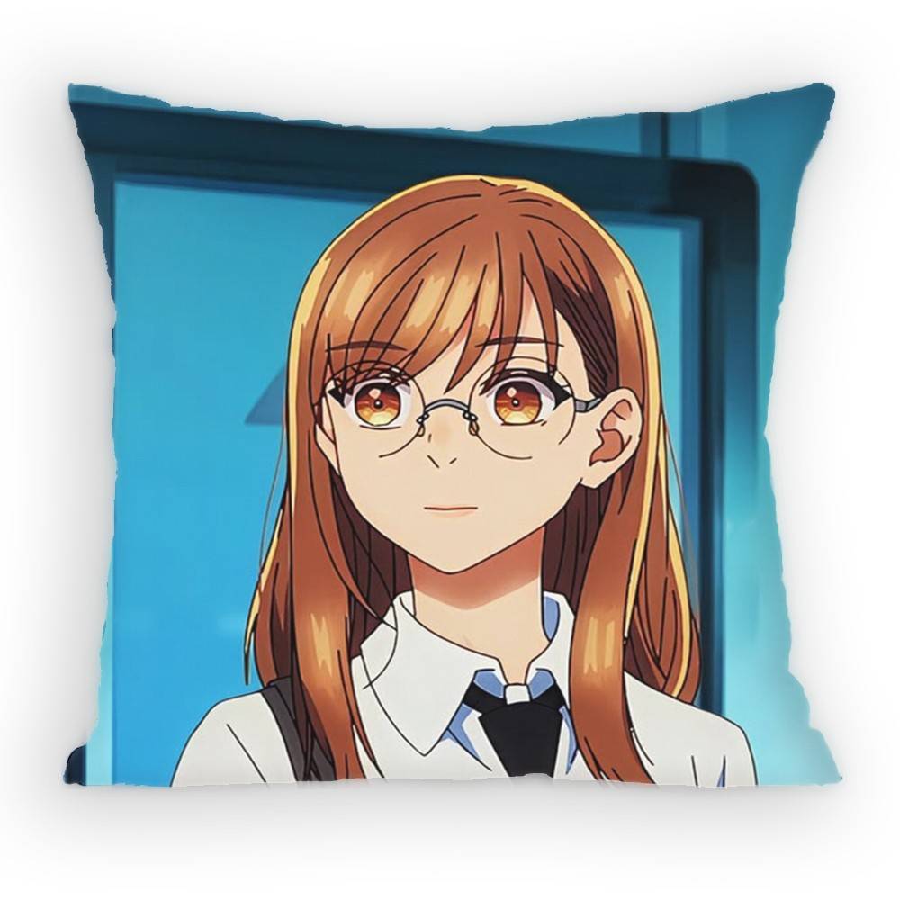 

In the Clear Moonlit Dusk Tone and Hibiya Pillow Case Antidustmite Pillowcase Invisible zipper silky Sofa cover for bedroom 30x30 cm