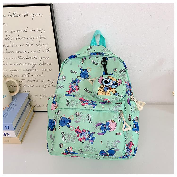 Kindergarten Primary School Students Schoolbag Cartoon Animation Foreign Style Printing Boys And Girls Backpack Children'S Backpack