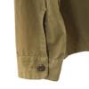 A BATHING APE Back print Long sleeve Military shirt L Olive Men's Used