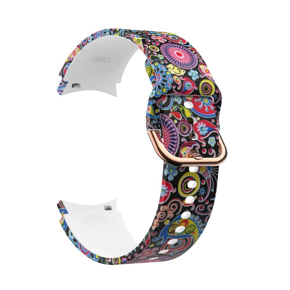 Classic Silicone Strap For Samsung Galaxy Watch 4/5/6/7 40mm 44mm 5 Pro 45mm Bracelet band Galaxy Watch4/6 Classic 47mm 43mm 46mm 42mm