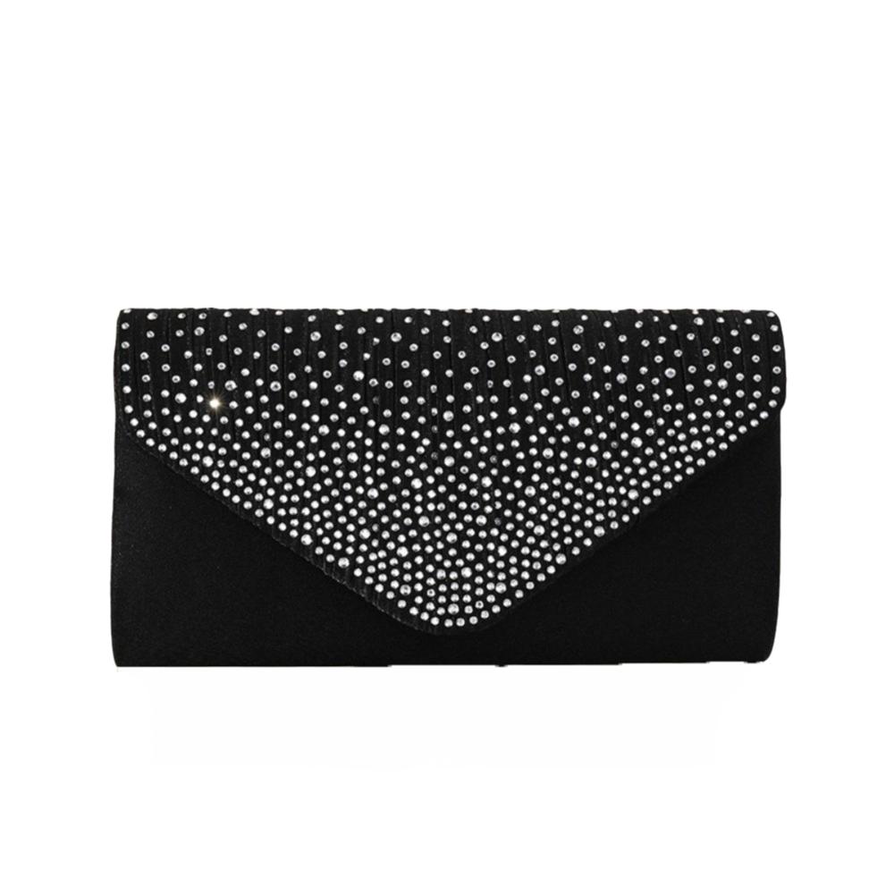

Rhinestone Party Banquet Bag Chain Crossbody Bag Lightweight Wedding Clutch Wedding