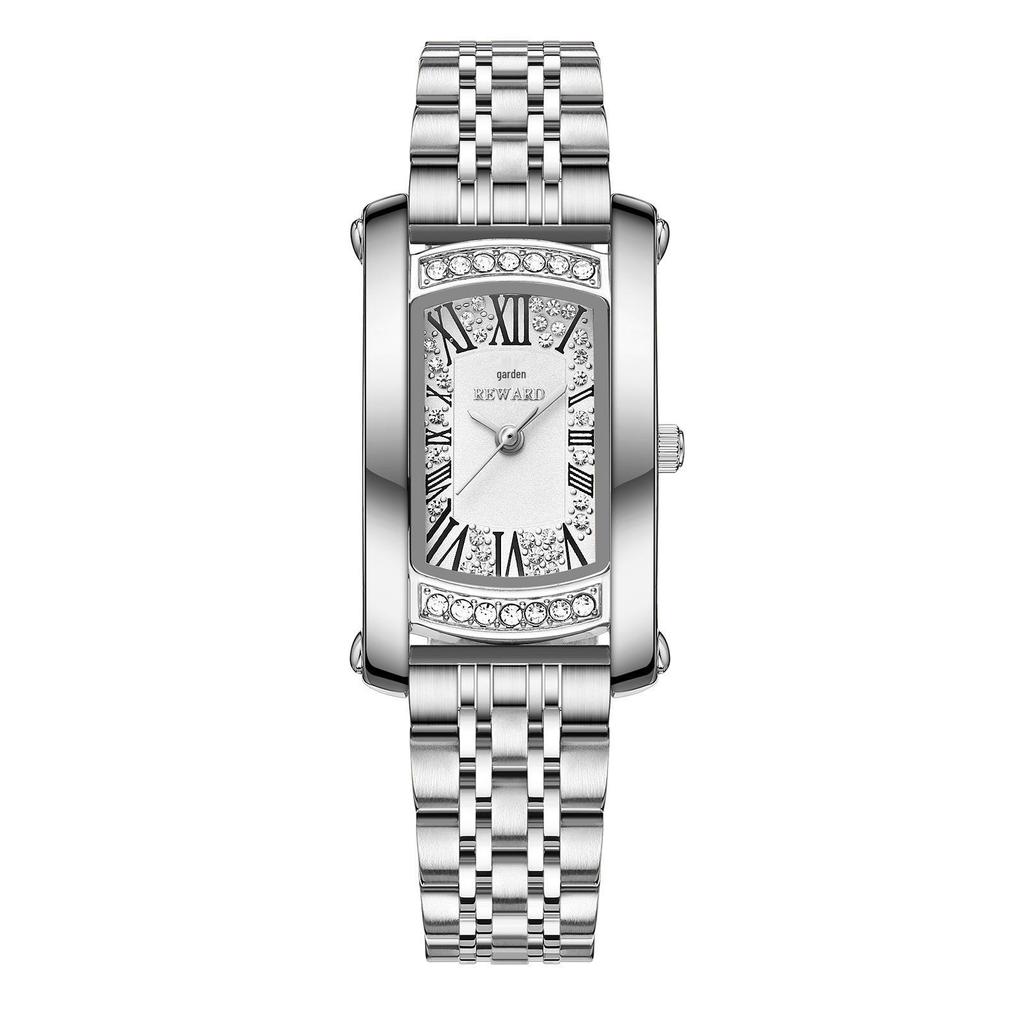 Exquisite Women's Waterproof Square Quartz Wristwatch - Light Luxury Fashion Bestseller