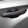4 Piezas Fibra de Carbono Emblema Pegatina Protectora de Manija de Puerta de Coche Para Ford Focus 2 3 mk3 Fiesta Ranger Mondeo Mustang Transit Fusion Kuga