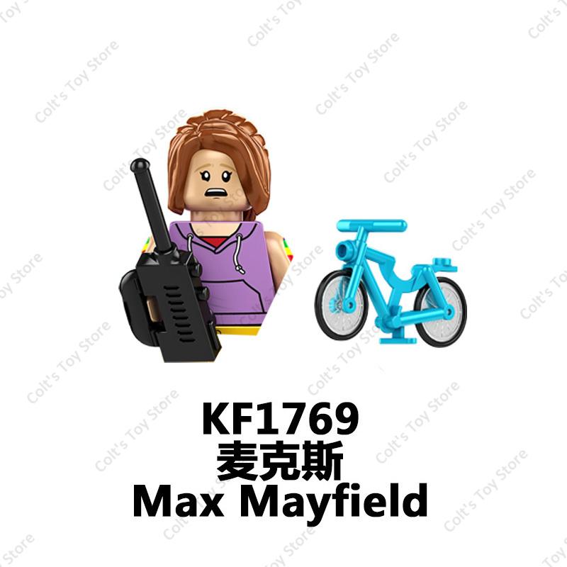 Montauk Upside Down World Building Blocks Demogorgon Vecna Eleven Mini Action Figures Bricks Model Movies Dolls Toys Kids Gift