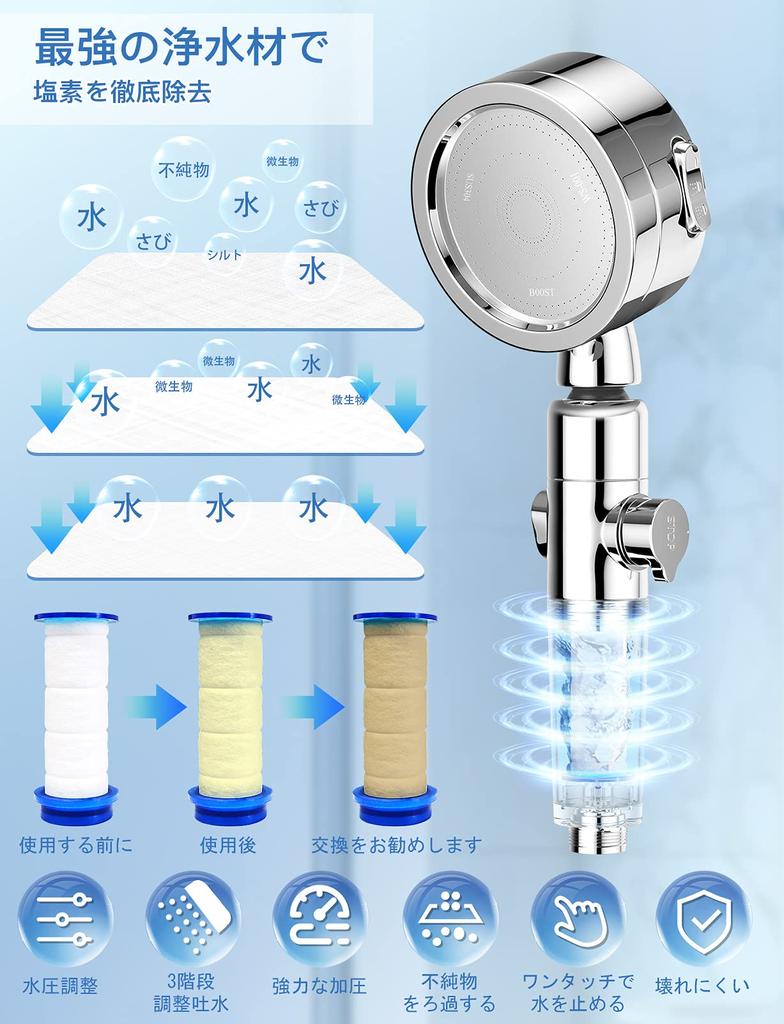 Shower Pressure Water Shower Water Chlorine Water Shower High Water Angle Water Stop Water Leak Prevention Easy To Wide Range International General