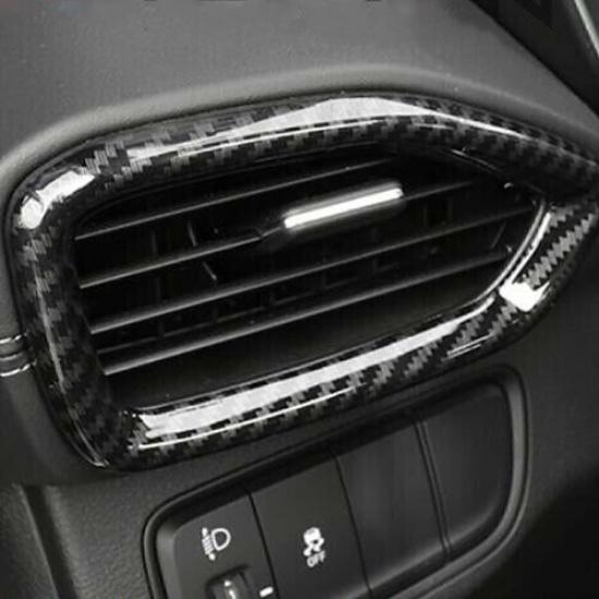 Carbon Fiber Left & Right Air Vent Cover Trim Fits for Hyundai Santa Fe -22