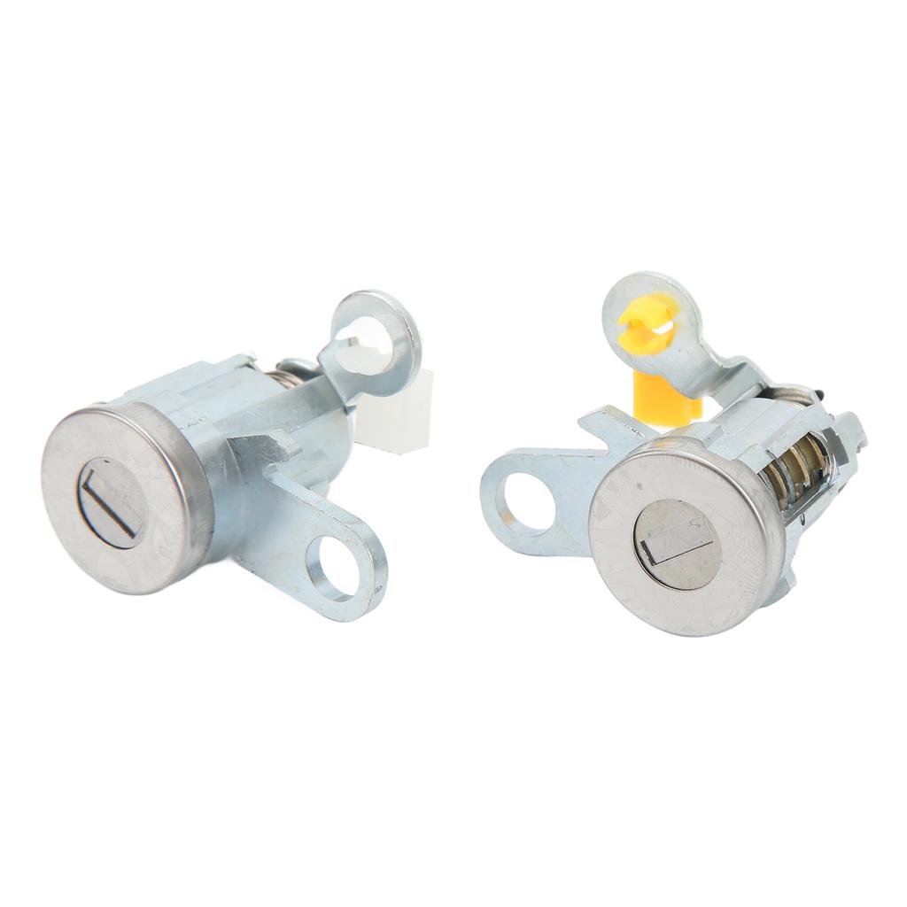 Pair of Front Door Lock Cylinder Set 6905135070 Aluminum Alloy Replacement for Tacoma 1995?2004