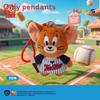 Tom And Jerry Sports Series Plush Keychain With Cartoon Characters For Collectors