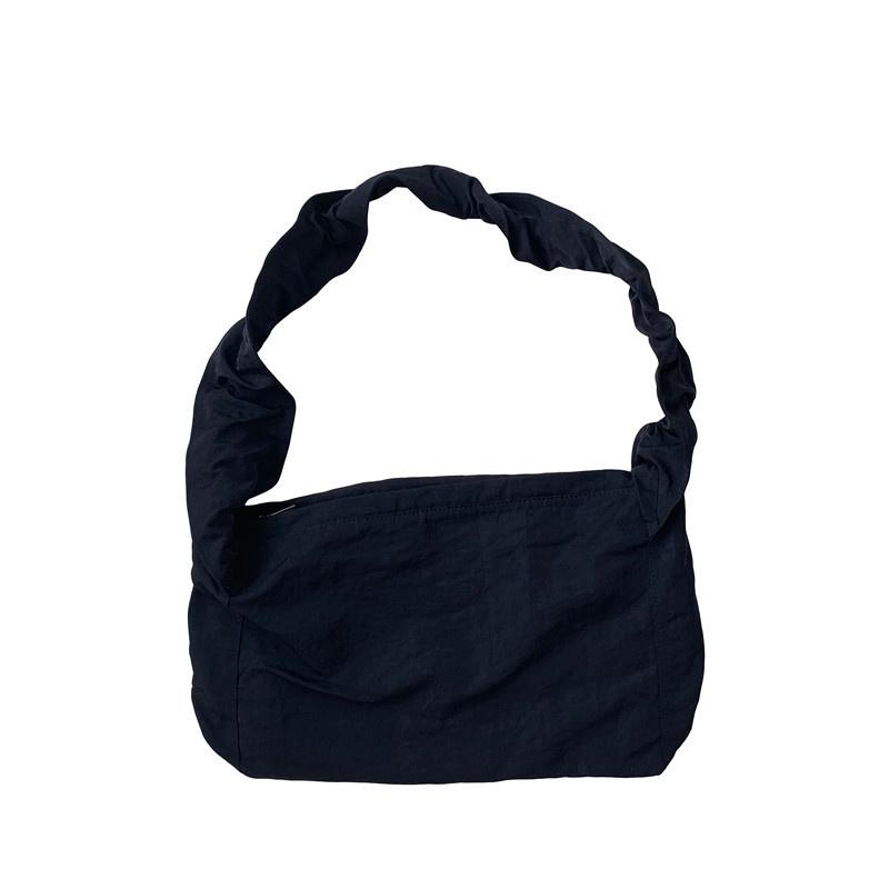 IELGY Маленькая свежая литературная однотонная женская холщовая сумка — фото 7