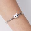 Finecopper Fit Original Bracelet Europe Cute Cartoon Doll Series Dangle Charm Beads Necklace Pendant Diy Women Jewelry Gift