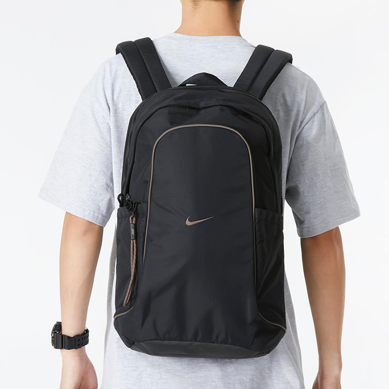 Nike Fabric Backpack Regular Unisex Black (Unisex) Backpacks DJ9789 010